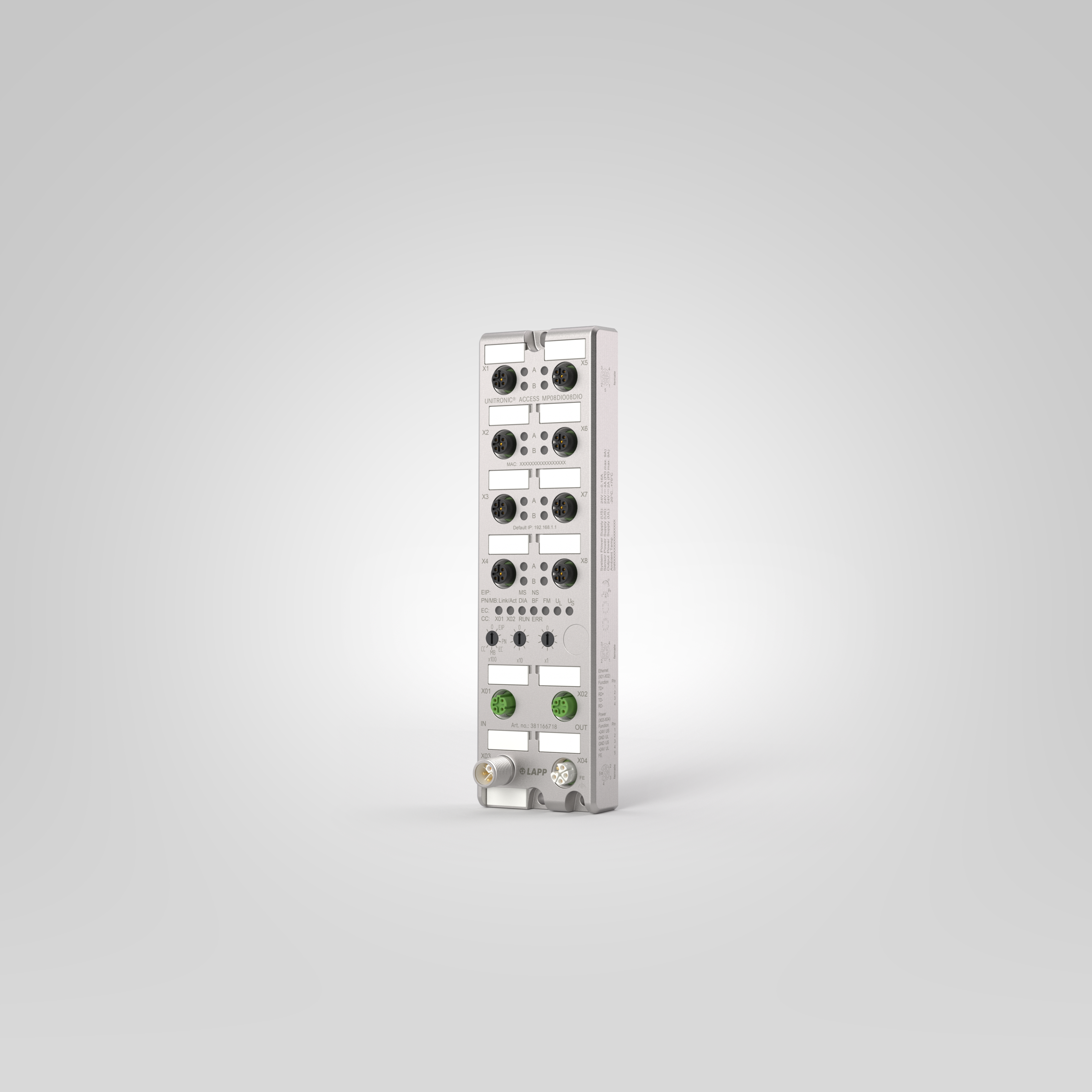UNITRONIC® ACCESS MP08IOLA08DIO