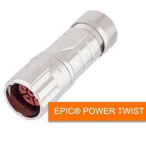 Esempio di un connettore elettrico EPIC® POWER TWIST